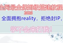 2025 从零开始一键搭建翻墙梯子教程 | 3XUI 可视化面板 + VLESS Reality 协议-VPS风向标